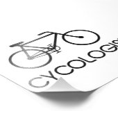 Impression Photo Cycologiste Cycle cycliste (Coin)