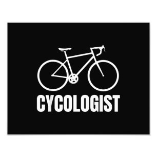 Impression Photo Cycologiste Funny Vélo cadeau