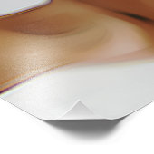 Impression Photo Dachshund Assis Devant Un Cadeau De Noël Pos (Coin)