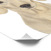 Impression Photo Dachshund Crème lisse personnalisée (Coin)