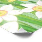 Impression Photo Daffodiques de printemps (Coin)
