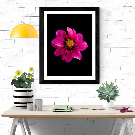 Impression Photo Dahlia vibrante