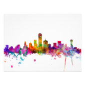 Impression Photo Dallas Texas Skyline (Devant)