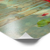 Impression Photo Damayanti et le cygne par Raja Ravi Varma (Coin)