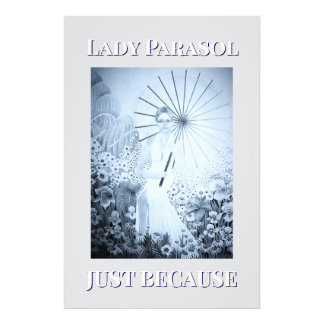 Impression Photo Dame au Parasol