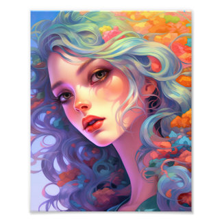 Impression Photo Dame de Beauté