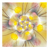 Impression Photo Dandelions Abstraits (Devant)