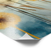 Impression Photo Dandelles aquarelles (Coin)