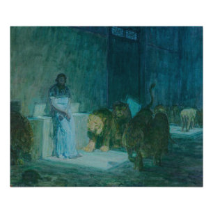 Impression Photo Daniel in the Lions' Den par Henry Ossawa Tanner