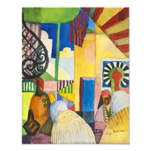 Impression Photo Dans le bazar Auguste Macke