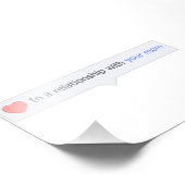 Impression Photo Dans Une Relation Avec Ta Mère (Coin)