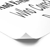 Impression Photo Danse comme personne ne regarde (Coin)