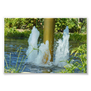 Impression Photo Danse de l'eau