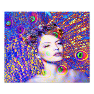 Impression Photo Danse de Peacock