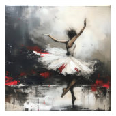 Impression Photo Danseur de ballet Symbolic Art Abstrait (Devant)