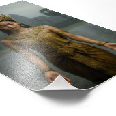 Impression photo d'Apsara sous la pluie (Coin)