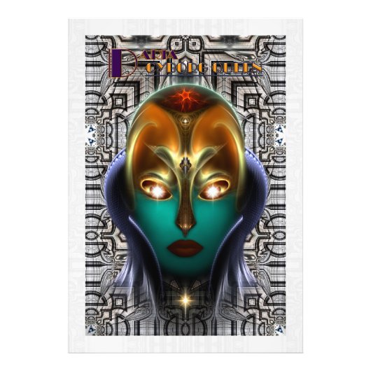 Impression Photo Daria Cyborg Queen Tech Imprimer (Devant)