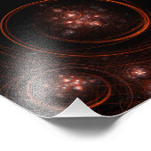 Impression photo d'art Abstrait Starlight (Coin)