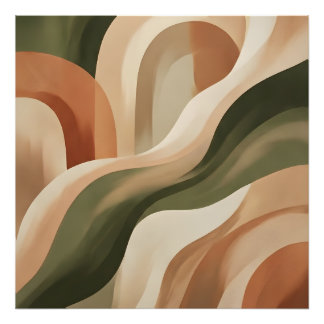 Impression photo d'art de galerie abstrait en terr