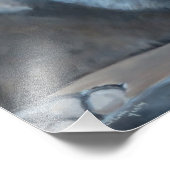 Impression photo d'art Loup noir Lying (Coin)