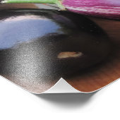 Impression photo d'aubergine colorée (Coin)