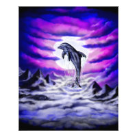 Dauphin clair de lune