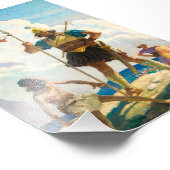 Impression Photo David et Goliath par Newell Convers Wyeth (Coin)