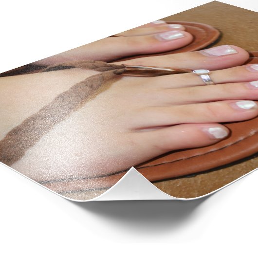 Impression photo de 1 pieds de longueur (Coin)