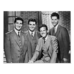 Impression photo de célébrité vintage