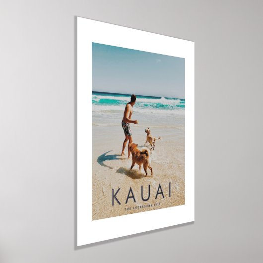 Impression photo de destination Silver Foil (Poser)