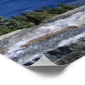 Impression photo de Emerald Bay du lac Tahoe (Coin)