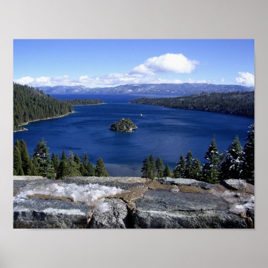 Impression photo de Emerald Bay du lac Tahoe (Devant)
