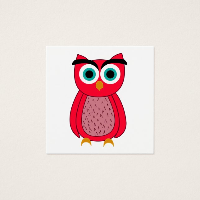 Impression photo de hibou (Devant)