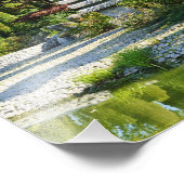 Impression photo de jardin japonais (Coin)