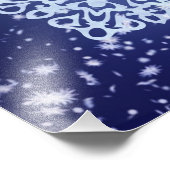 Impression photo de la nuit de l'hiver (Coin)