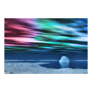 Impression photo de l'aube de minuit