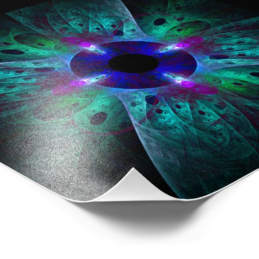 Impression photo de l'oeil Abstrait (Coin)