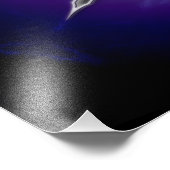 Impression photo de lumière stellaire froide (Coin)