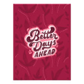 Impression Photo De Meilleurs Jours À Venir - Demain Sera Un Bon Jo (Devant)