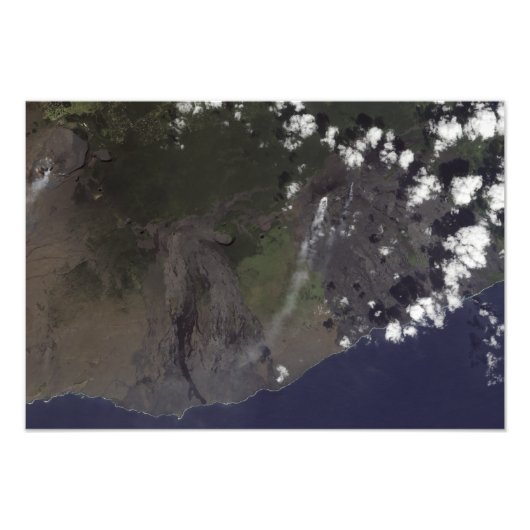 Impression Photo De multiples panaches soufflent vers le sud-sud-ou (Devant)