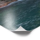 Impression Photo Deadwood Falls sur Reynolds Creek à l'automne à (Coin)