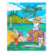 Impression Photo Décès Dans L'Art Du Paradis (Devant)