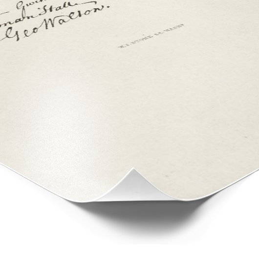 Impression Photo Déclaration d'indépendance de l'Amérique (Coin)