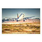 Impression Photo décollage de Lufthansa (Devant)