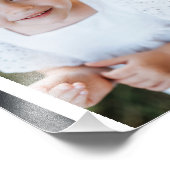 Impression Photo Décor familial noir moderne (Coin)