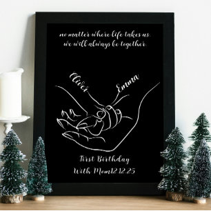 Impression Photo Décoration murale pour Baby Shower