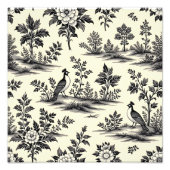 Impression Photo Decorative French toile pattern (Devant)