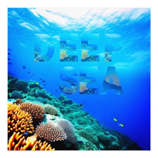 IMPRESSION PHOTO DEEP SEA (Devant)