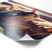 Impression Photo Déesse de chats égyptienne Bastet (Coin)