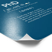 Impression Photo définition de phd drôle (Coin)